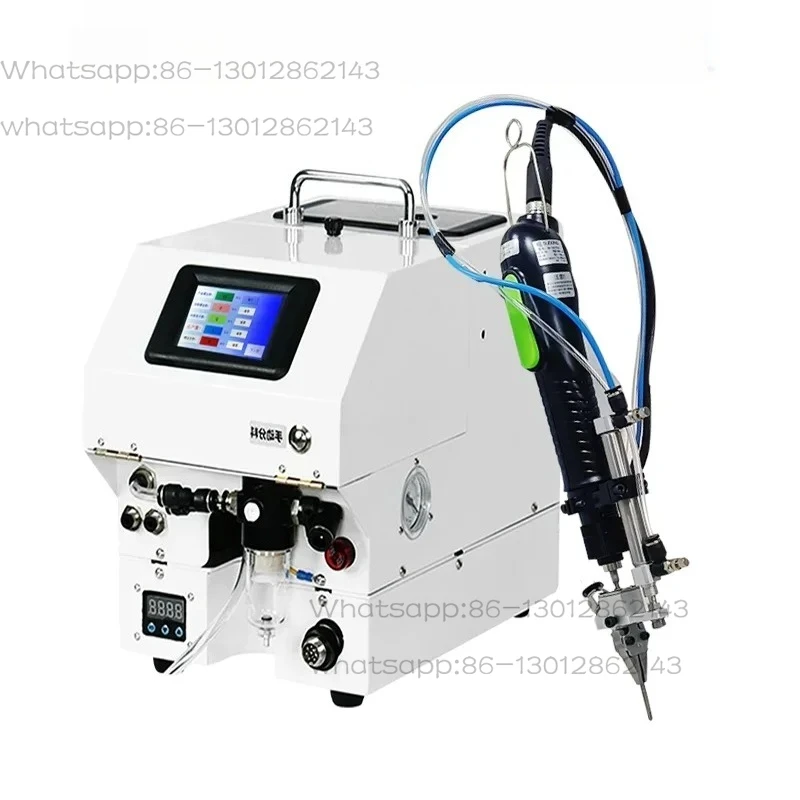 

Máquina de parafuso elétrica portátil, bloqueio semiautomático tipo sopro, ferramenta de parafuso de aço inoxidável, dispositivo