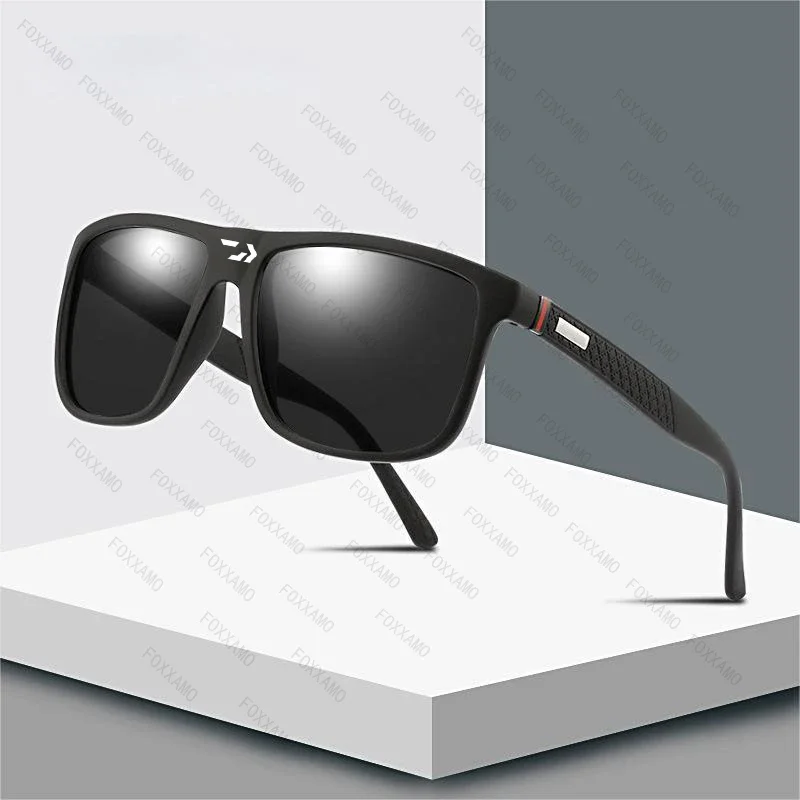 Fashion Vintage Square Polarized Sunglasses Men Women Luxury Brand Designer Men's Sun Glasses Driving Fishing UV400 Eyewear Man