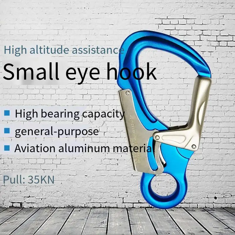 

Aviation Aluminium Material 35KN Heavy Duty Tension Auto Safety Lock Outdoor Professional Climbing Carabiner