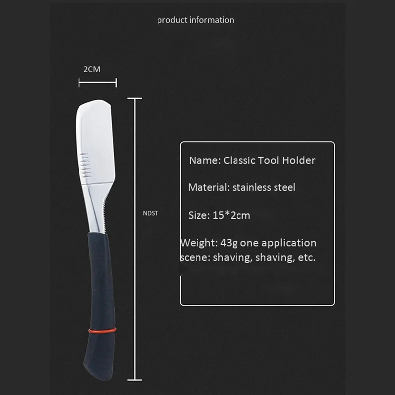 2X Straight Razor Stick For Men Women Barber Shaving Knife Blades Spring Design Beard Face Underarm Body-BAAQ
