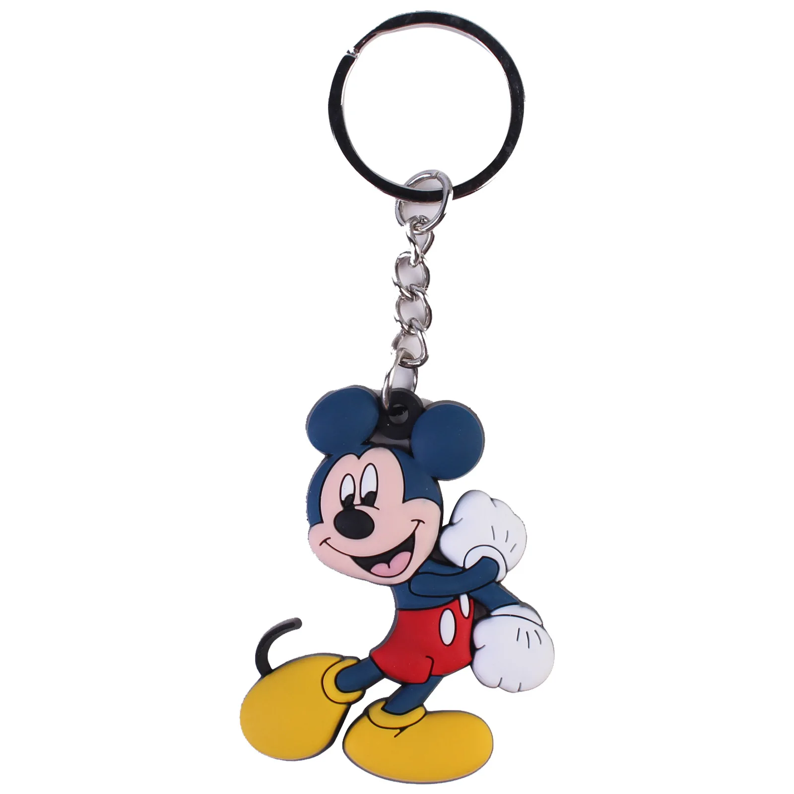 Mickey Mouse and Donald Duck  PVC Doll Cars Keychain Pendant for Men and Women's Universal Decorative Products Accessory Gift