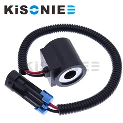 12V Solenoid Valve Coil 6671025 6309311 for HydraForce Bobcat 453 463 553 653 751 753 763 773 7753 S150 S160 S175 T180 T190