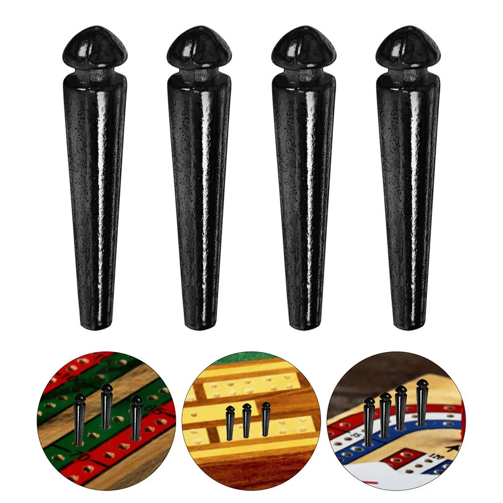 

50Pcs Cribbage Board Game Pegs Metal Counting Pins Smooth Insertion Removal Perfect for Board Game Nights Travel and Family