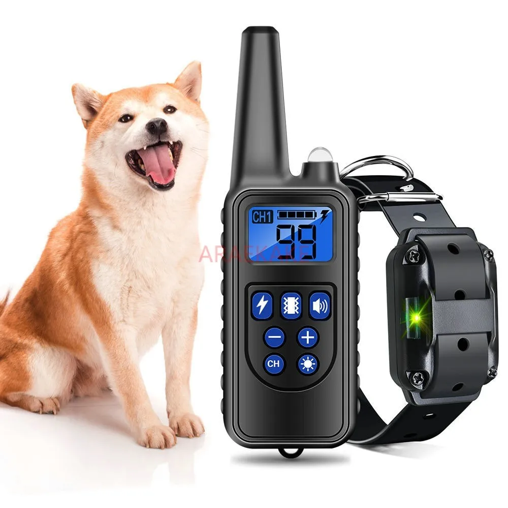 

Anti barking device, dog trainer, anti barking device, anti disturbance device, electric shock and vibration for 800 meters