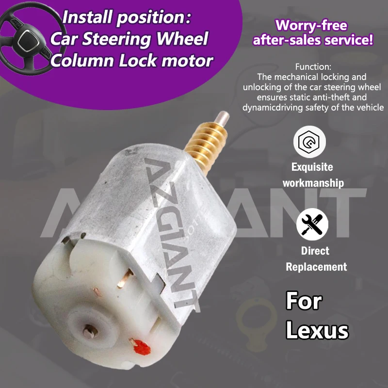 

AZGIANT For Lexus ES350/IS F/IS250/IS350/IS 300h XE30 Car Steering Column Ignition motor FC-280SC-18180 high speed spare parts