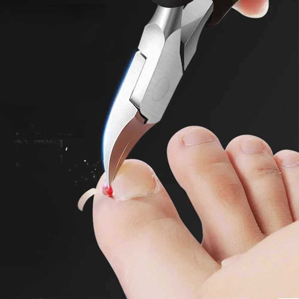 Rubber Handle Spring Nail Art Care Manicure Tool Nail Clipper Trimmer Nail Cutter Nail Cuticle Nippers Scissor Callus Shavers