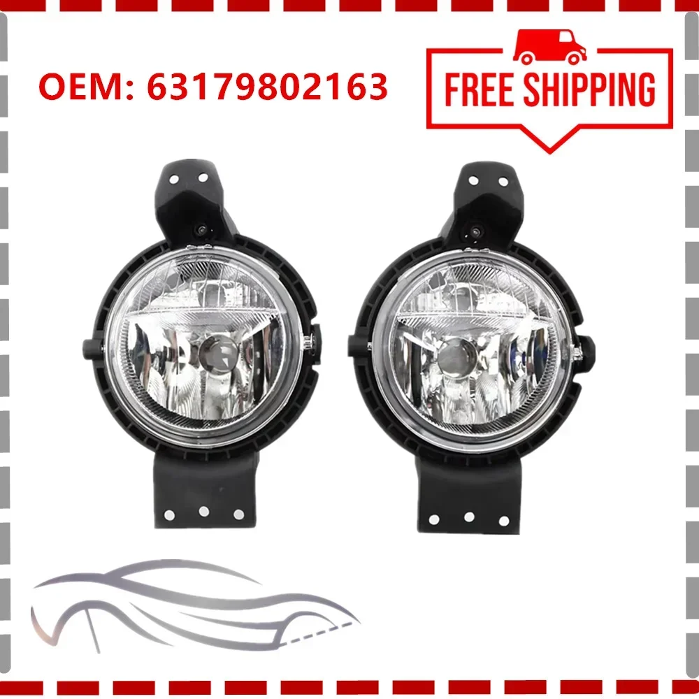 

1/2Pcs 63179802163 Car Front Bumper Fog Lamp Light for MINI Countryman Paceman Cooper R61 R60