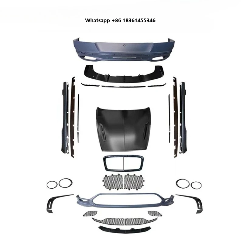 

For Continental GT (2017-2019) Supersport Style Front Bumper Body Kit (Upgrade Modification)