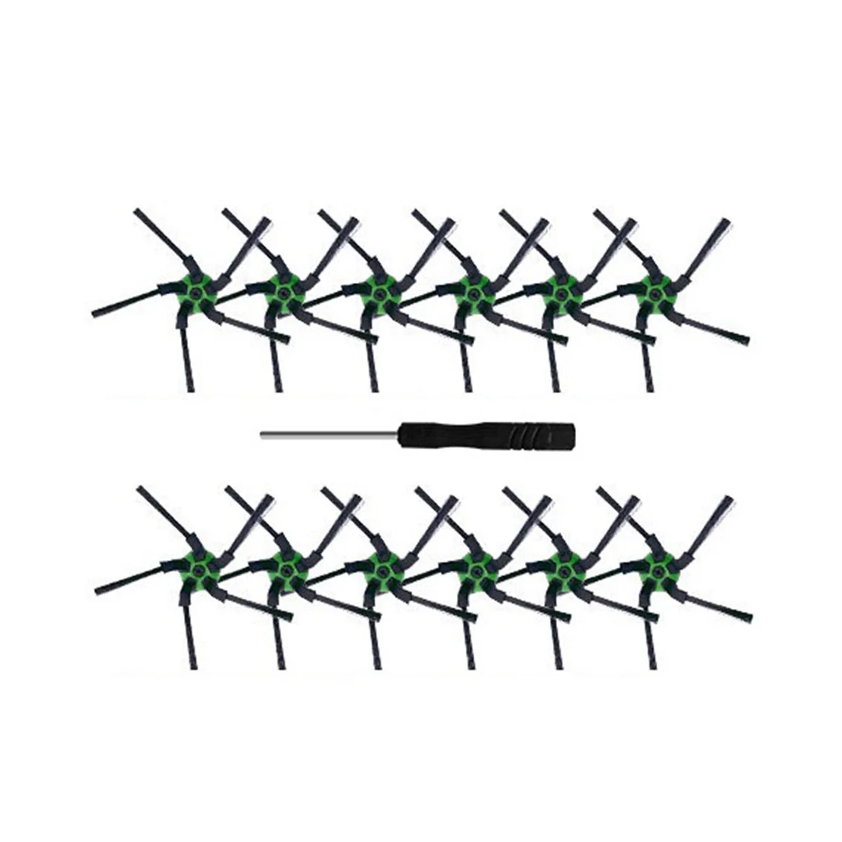 الجانب فرشاة استبدال يصلح ل S9 سلسلة مكنسة كهربائية ، S سلسلة ، 9110 ، S9 + ، 9550 ، 12 قطعة