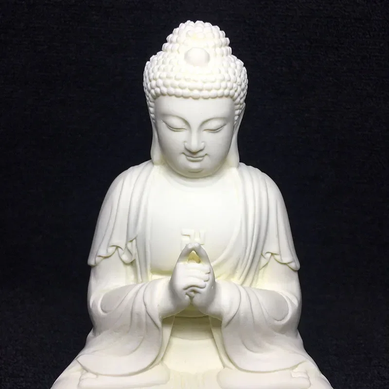 Big Day Tathagata Buddha statue ，Chinese Buddha Statue  Hand carved High-end home decoration accessories Lucky gift statue