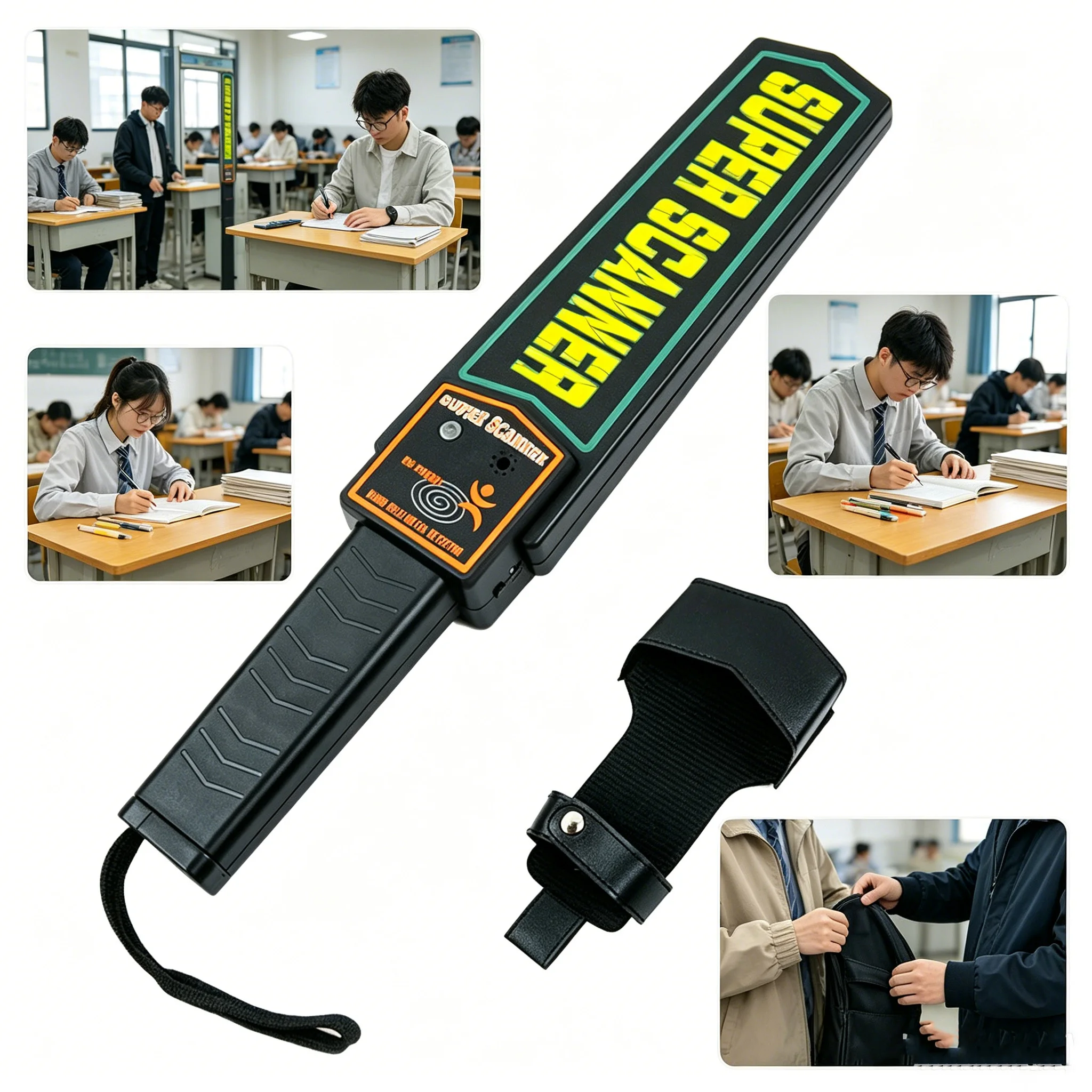 2026 Metal Detector Handheld Metal Detection Outdoor Gold Finder Portable Scanner Depth Wall Detector Safe Checking