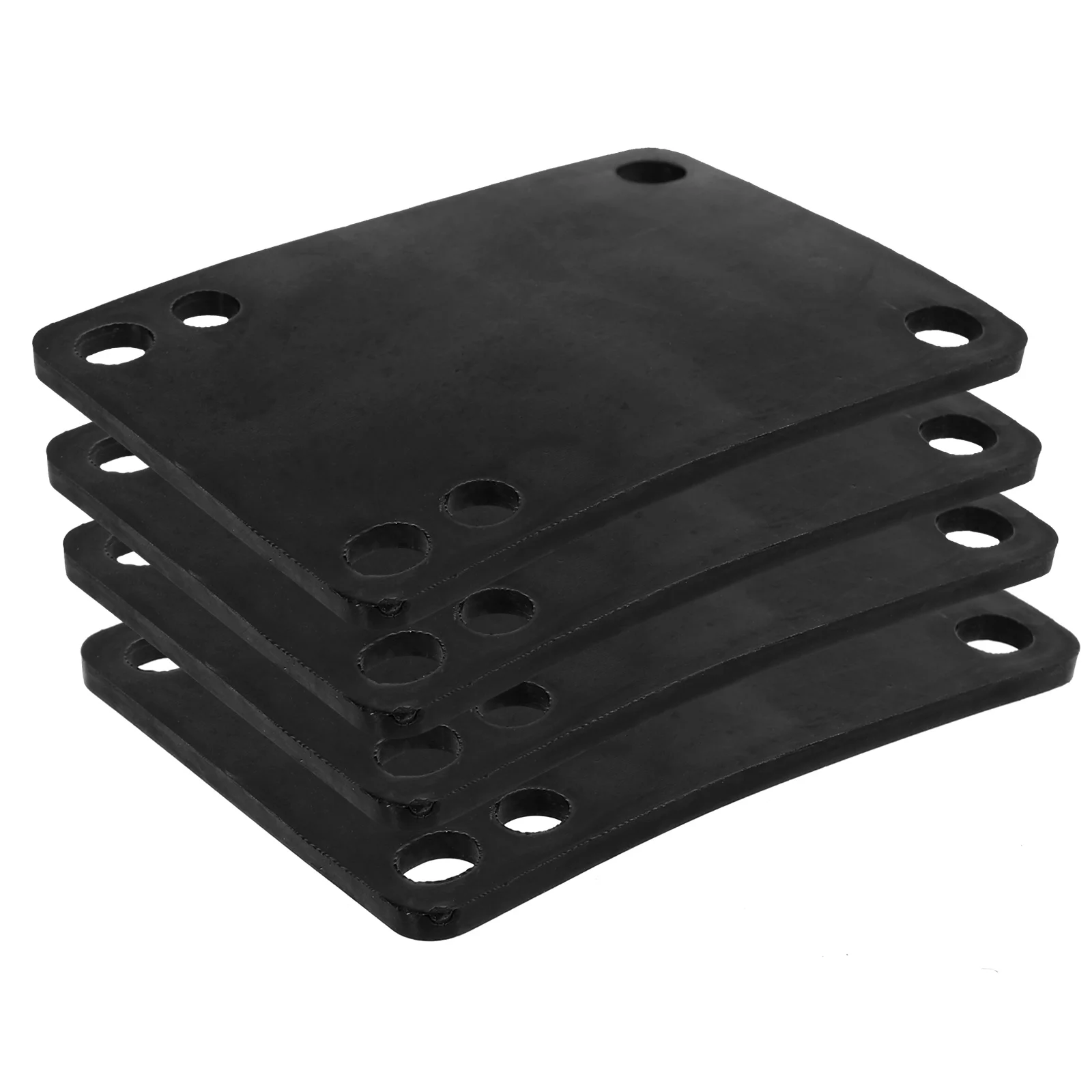 

4pcs Skateboard Riser Shockproof Pad Damping Gasket Vibration Reduction Durable Surfboard Accessories Heightening
