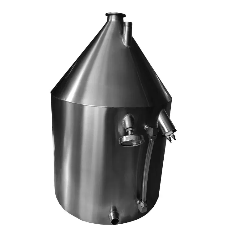 304 stainless steel conical hopper, injection molding machine storage bucket, paste liquid cylinder