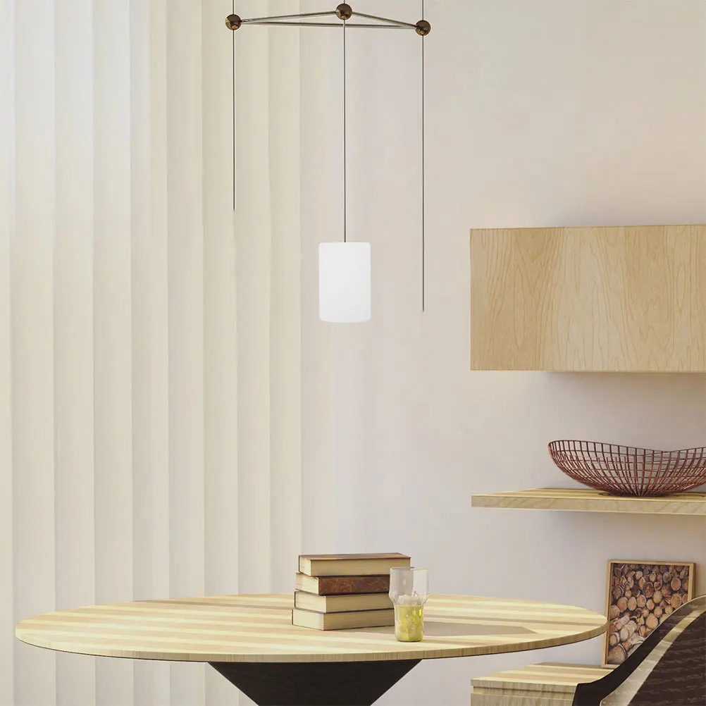 

Glass Lampshade Decorative Light Fixture Cover Replacement Multifunctional Use Home Bedroom Living Room Study Bar