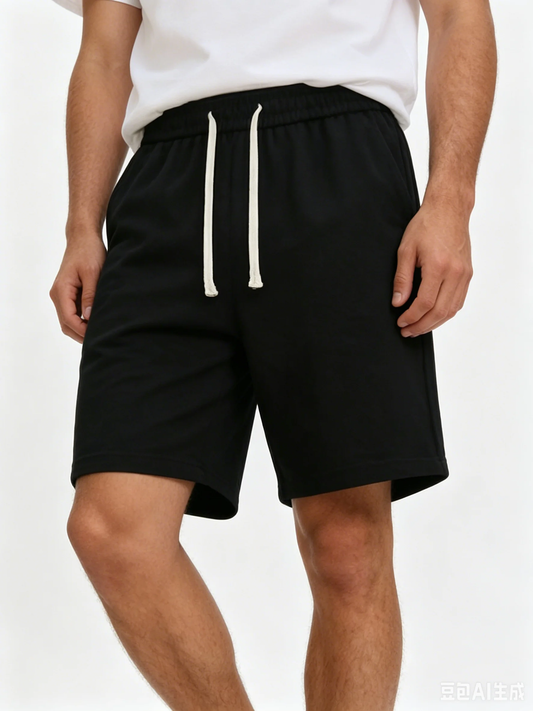 

Men Casual Shorts Daily Casual Elastic Waist Drawstring Shorts For Men Summer Comfortable Wear gym shorts