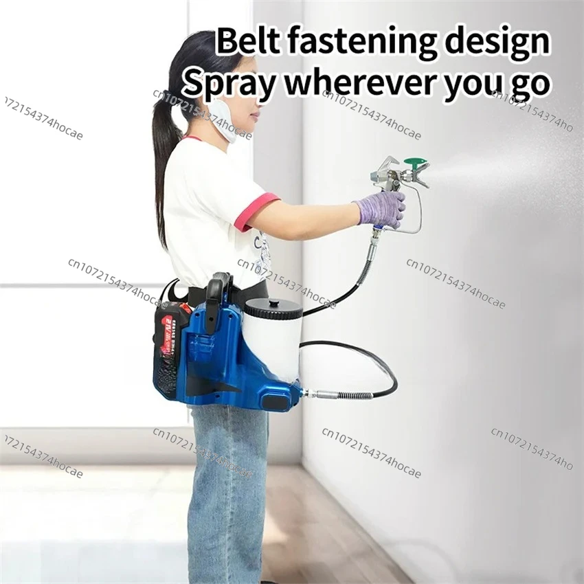 High Pressure  Spraying Machine Electric Paint Sprayer Airless Spray Gun Lithium Battery Airless Spray Machine