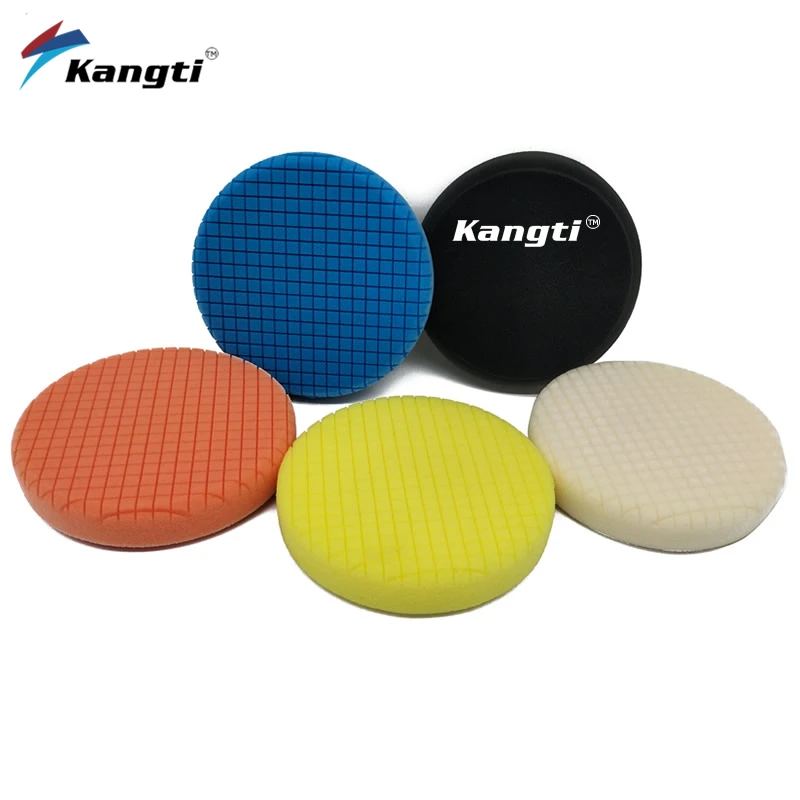 

5Inch 125mm Polisher Pads Waxing Foam Buffing Pad Polishing Disc High Quality Germany Car Sponge Self-Repair Auto Care