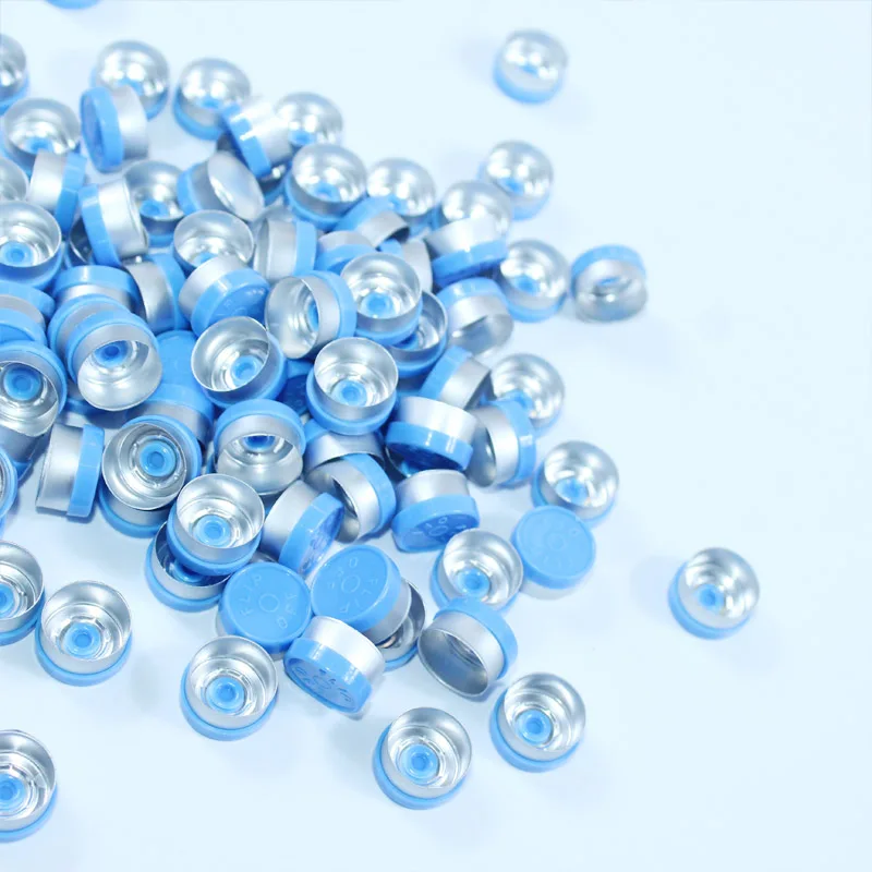 1000 Stuks Medische Flesje Dop Aluminium Dop Medische Fles Dop Od 13Mm Diameter Aluminium Flip-Off Dop