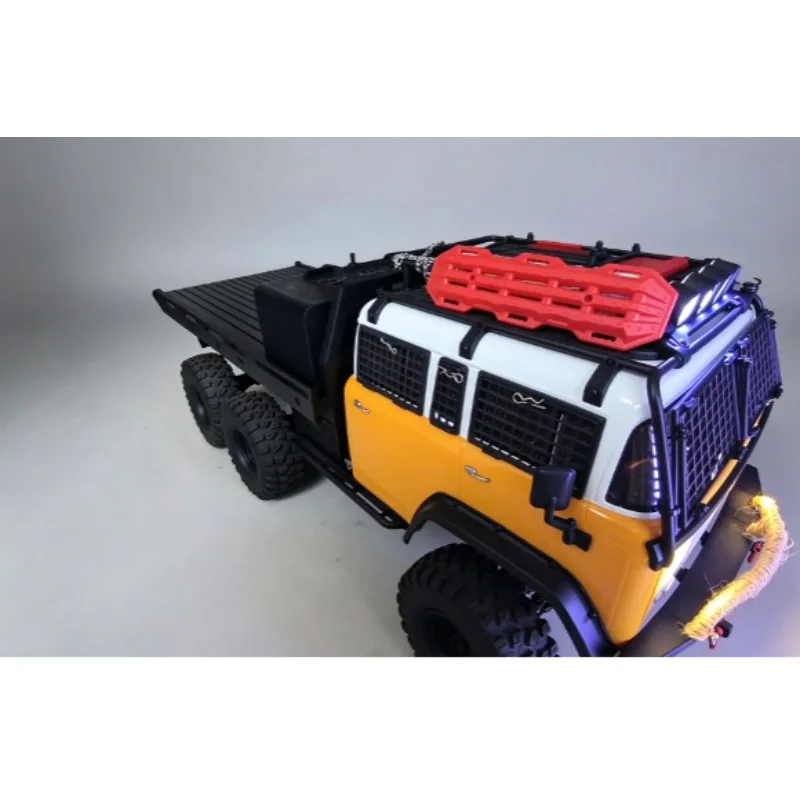 3D Printed Rear Equipment Box for CROSSRC JT6 1/10 Scale RC Crawler Flatbed Trailer–Custom Fit, Hinged Lid & Thumb Screws