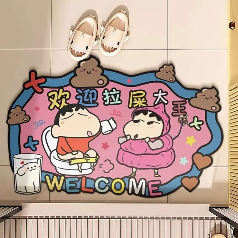 Shin-Chan-Polymères inconnu d'eau Anime, vaccage rapide, Cadeaux pour la maison, Salle de douche, Doux et confortable, Polymères de bain exquis, Crayon à la mode