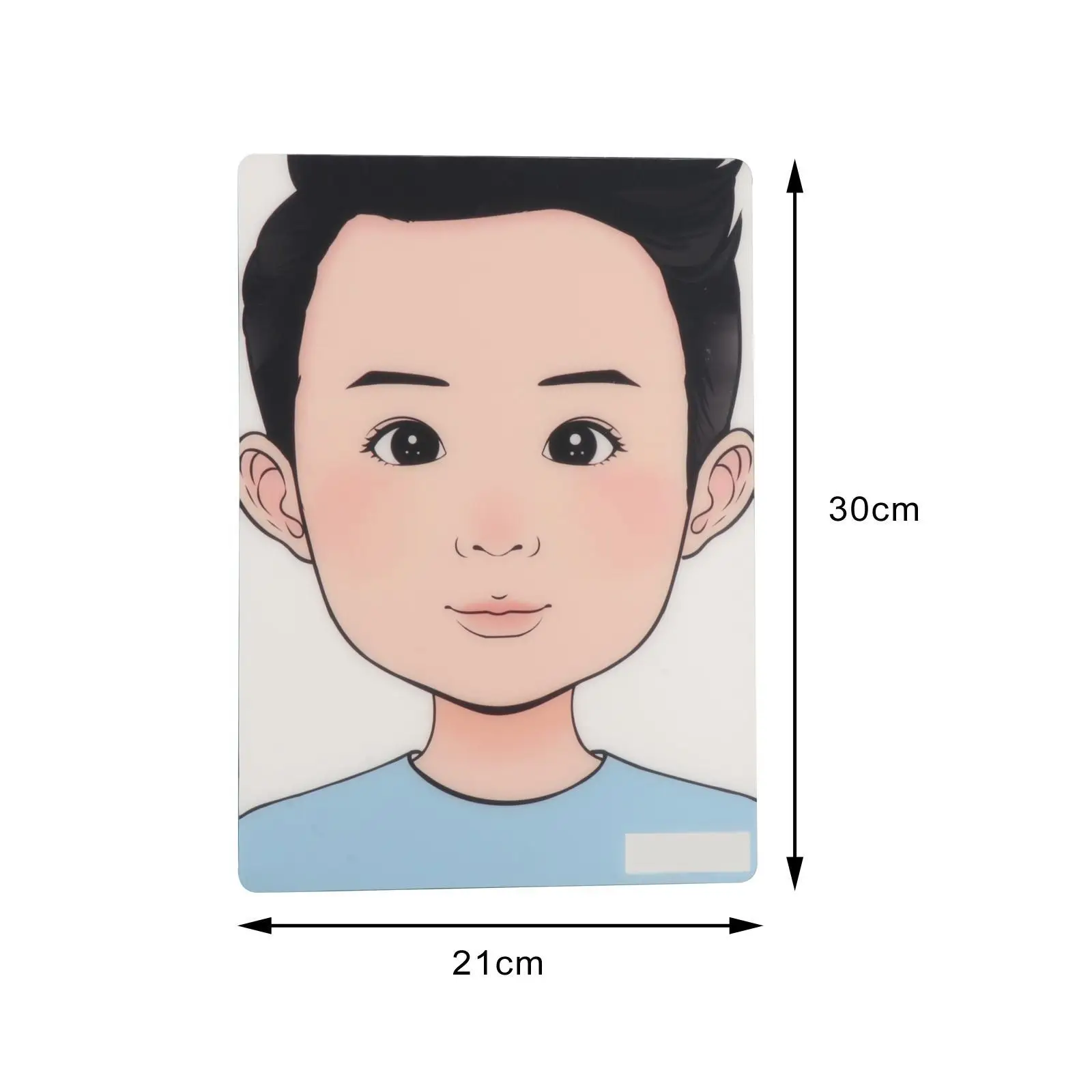 Make-up schilderij oefensjabloon wasbaar schilderij kunst display tool voor lichaamsdelen voor kinderen