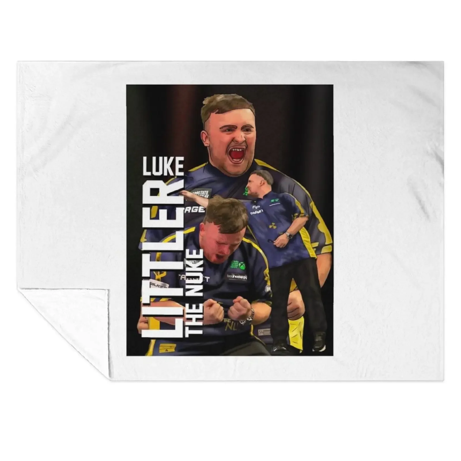 

The Future of Darts – Luke “The Nuke” Littler Throw Blanket Plaid decorative Stuffeds Fashion Sofas Blankets
