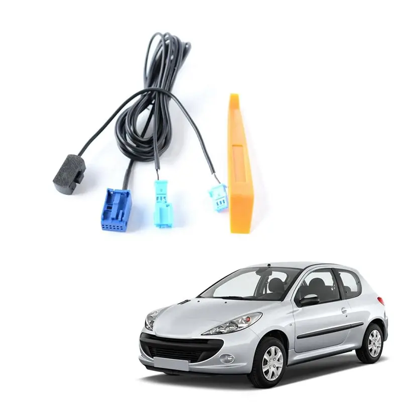 Durable-Car RD45 Host Bluetooth Microphone Micro-Cable Adapter For 206 207 301 307 308 408 508 Citroen C2 C3 C4 C5 C6