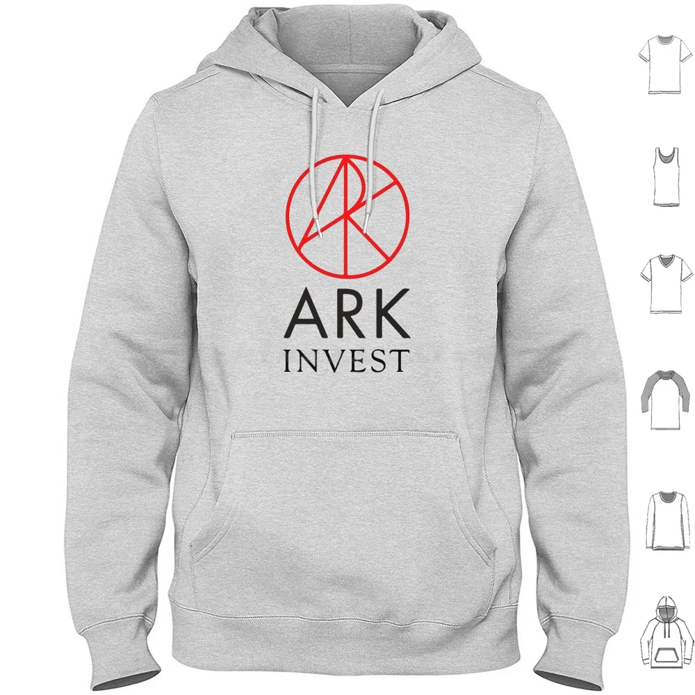 Ark Invest , In Cathie We Trust Ark Innovation , Hoodies Long Sleeve Cathie Wood Ark Ark Invest Ark Innovation Arkk