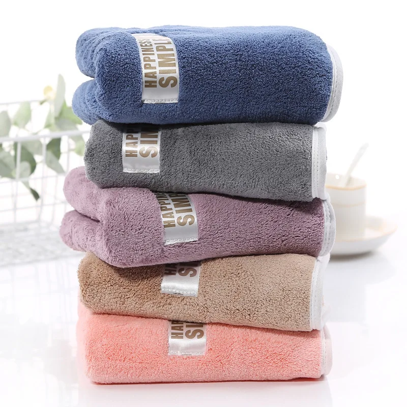 Coral fleece dry hair cap towel super absorbent shower cap quick drying headscarf soft breathable bag headscarf no hair loss