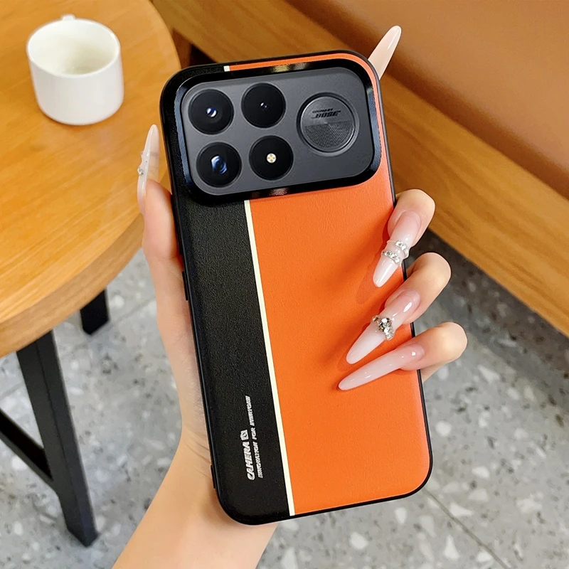 For Xiaomi Poco F9 Ultra Poco F9 Pro 5G Case Ultra-Thin Skin-Friendly Matte Leather Shockproof Protection Back Cover Accessories