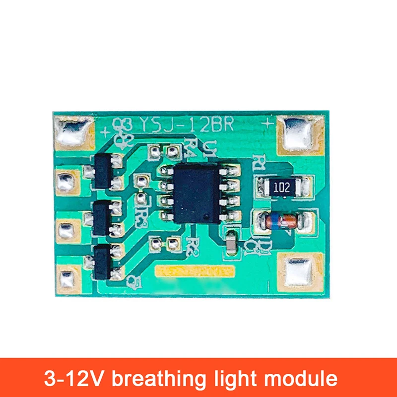 DC 3V-12V Gradient kontroler światła automatyczny ściemniacz światła oddychania migająca lampa moduł napędu