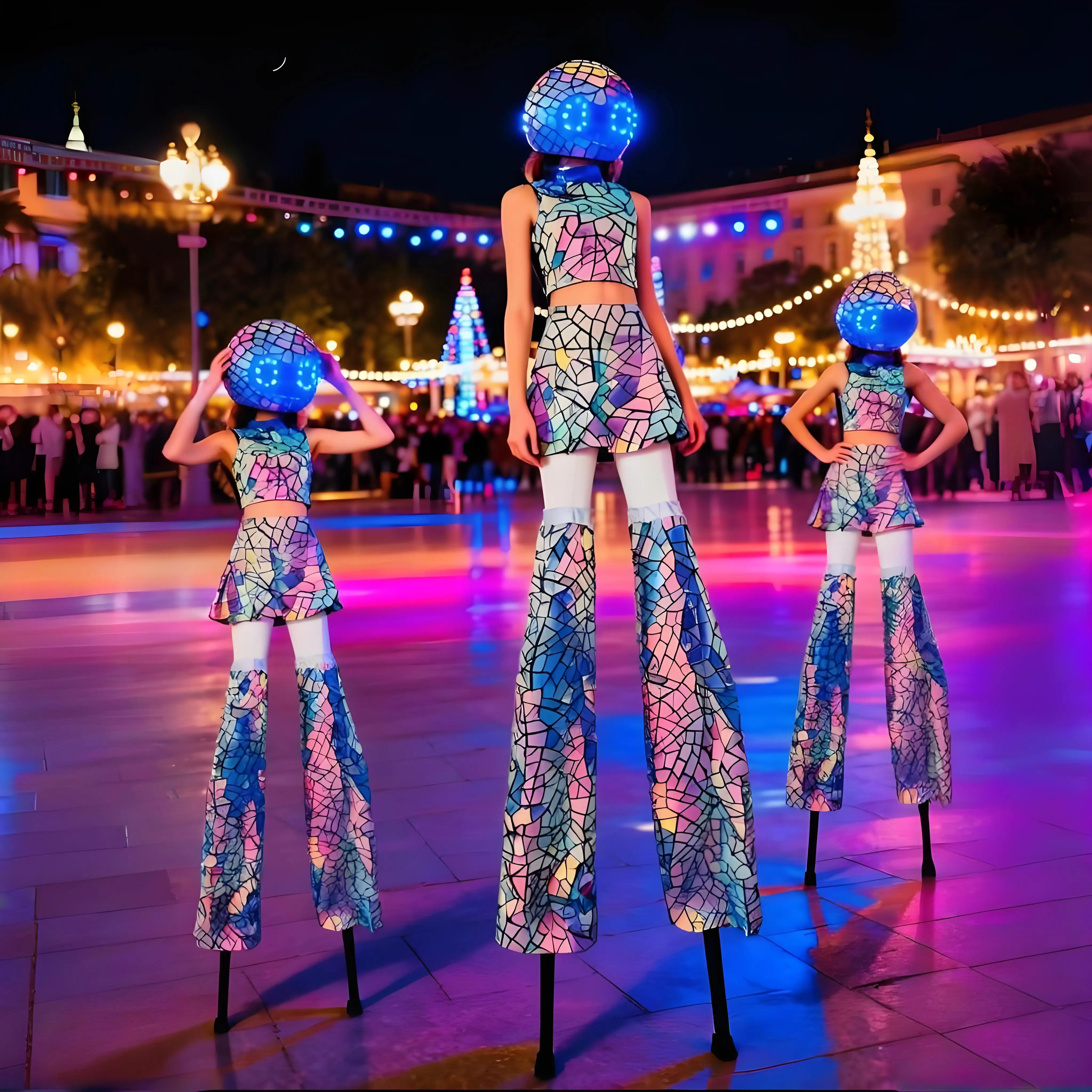 女性用光沢のあるシルバーPUノースリーブナイトクラブドレスゴーゴーダンサー歌手ステージ衣装ハロウィンカーニバルパーティー用イブニング衣装