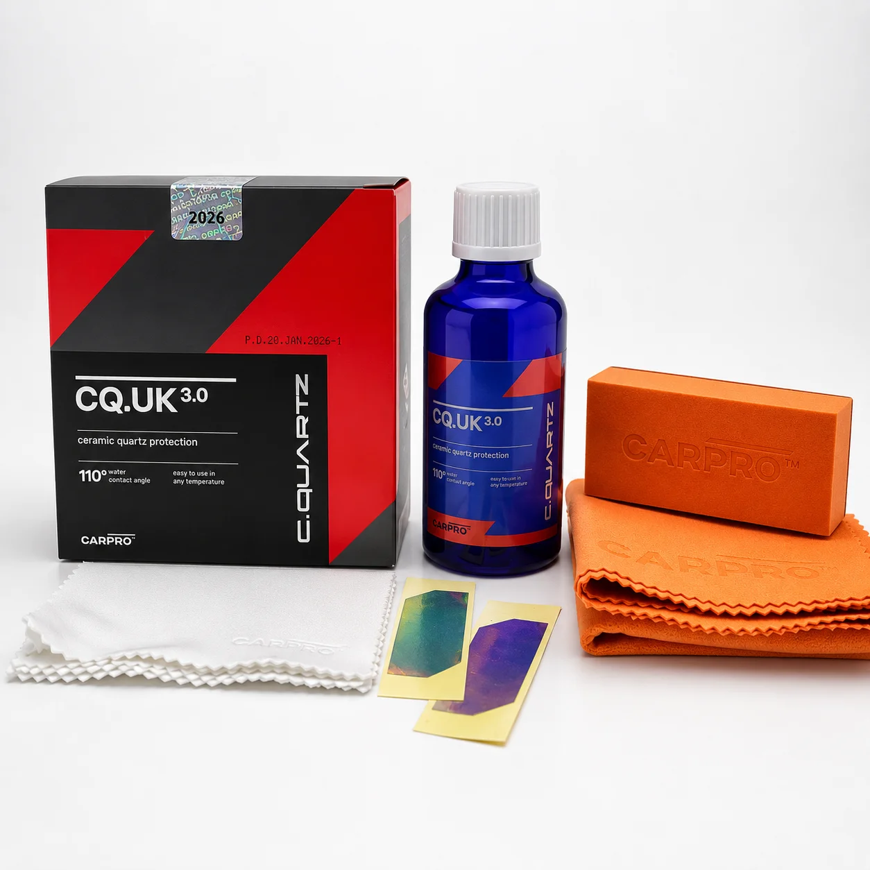 2026 CQUARTZ UK 3.0-Ceramic Coating for Cars Quartz Based Nanotechnology Bonds To Paint Glass Metal and Plastic 5 sold