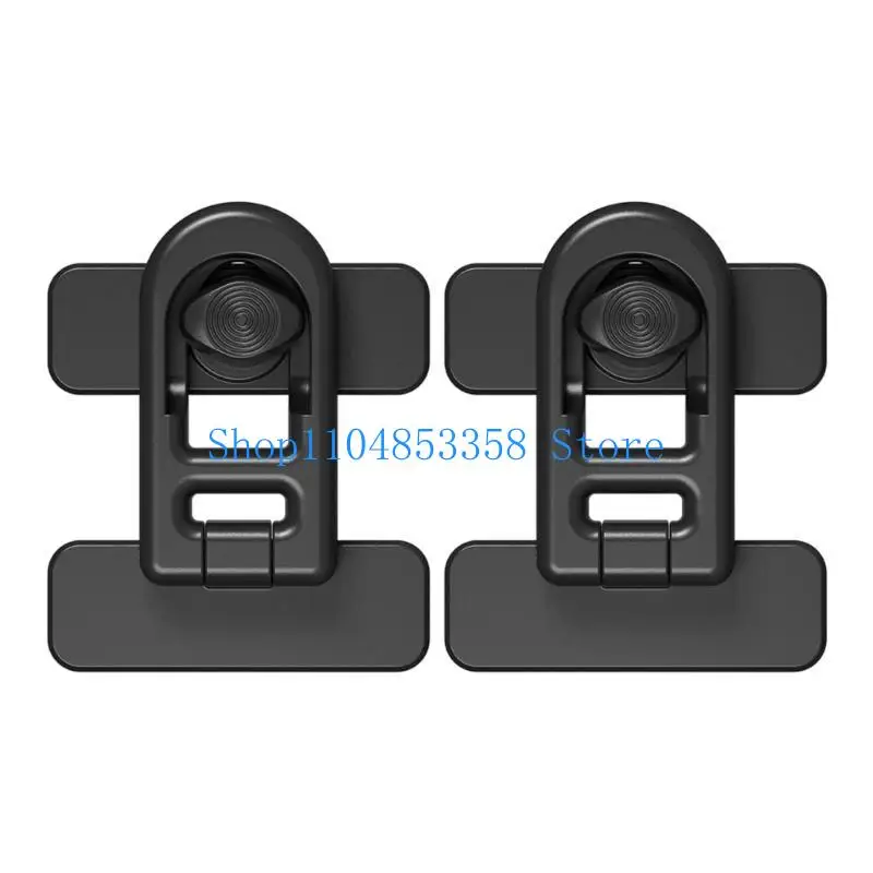 652F Universal Campers Refrigerator Lock ABS Construction Easy Installation Secure Closure Cabinet Door Lock for Trips