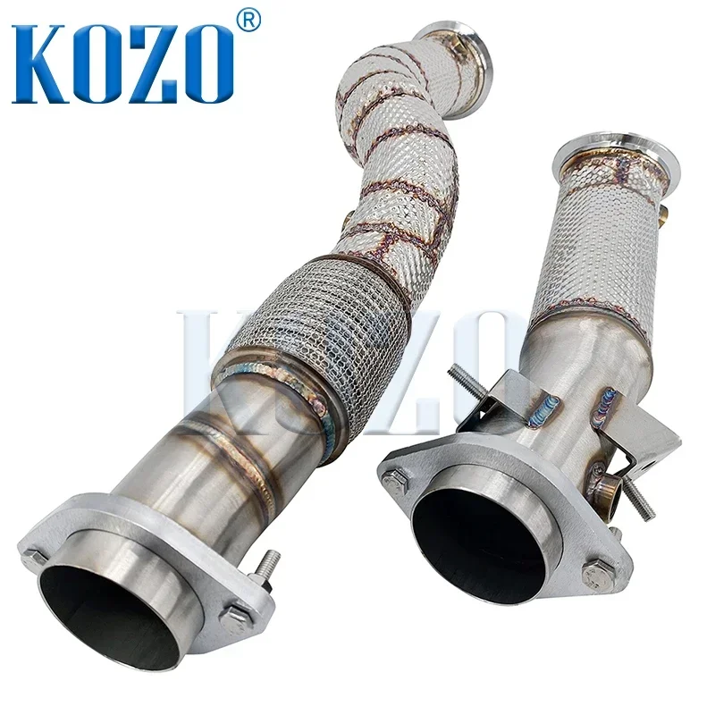 Turbo Catless Downpipe kit For BMW S58 M2 M3 M4 G80 G82 2021+ Exhaust