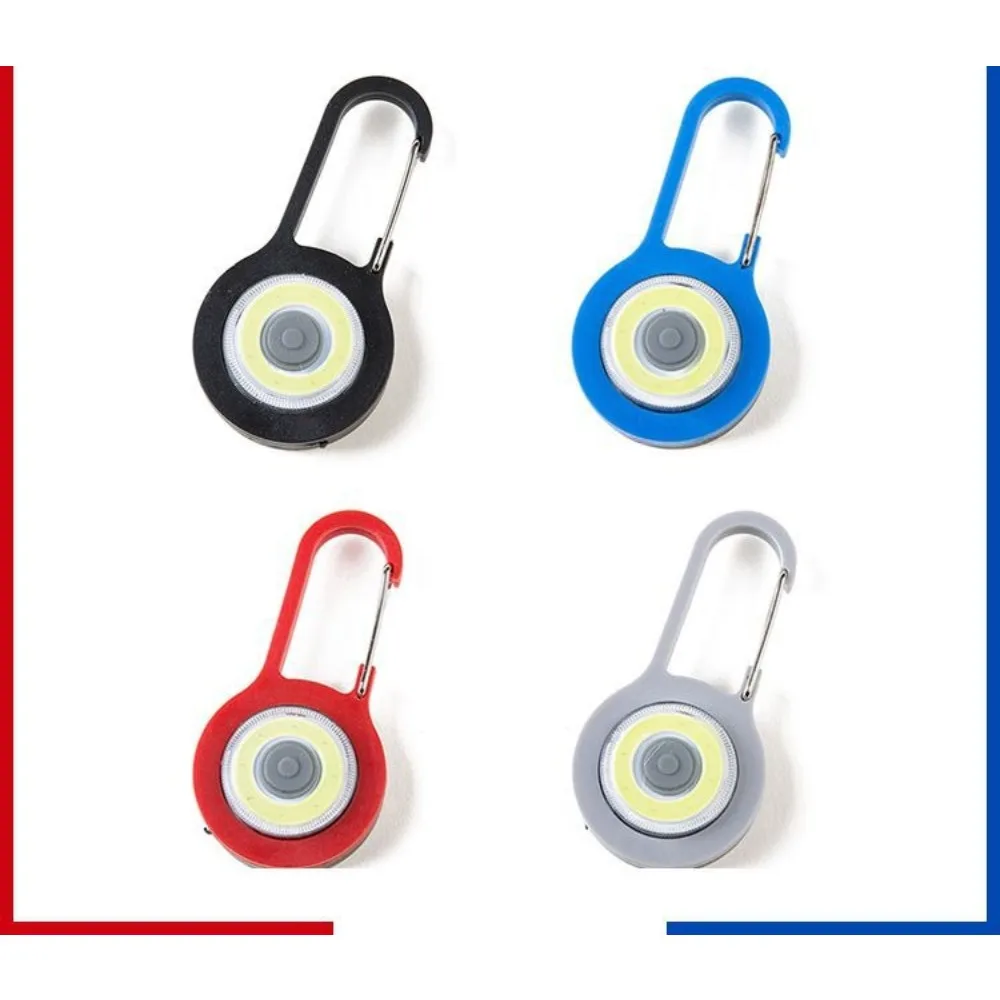 مصباح يدوي بسلسلة مفاتيح LED خارجي - مصباح طوارئ صغير محمول فائق السطوع يعمل بالبطارية والمشي لمسافات طويلة والتخييم #1