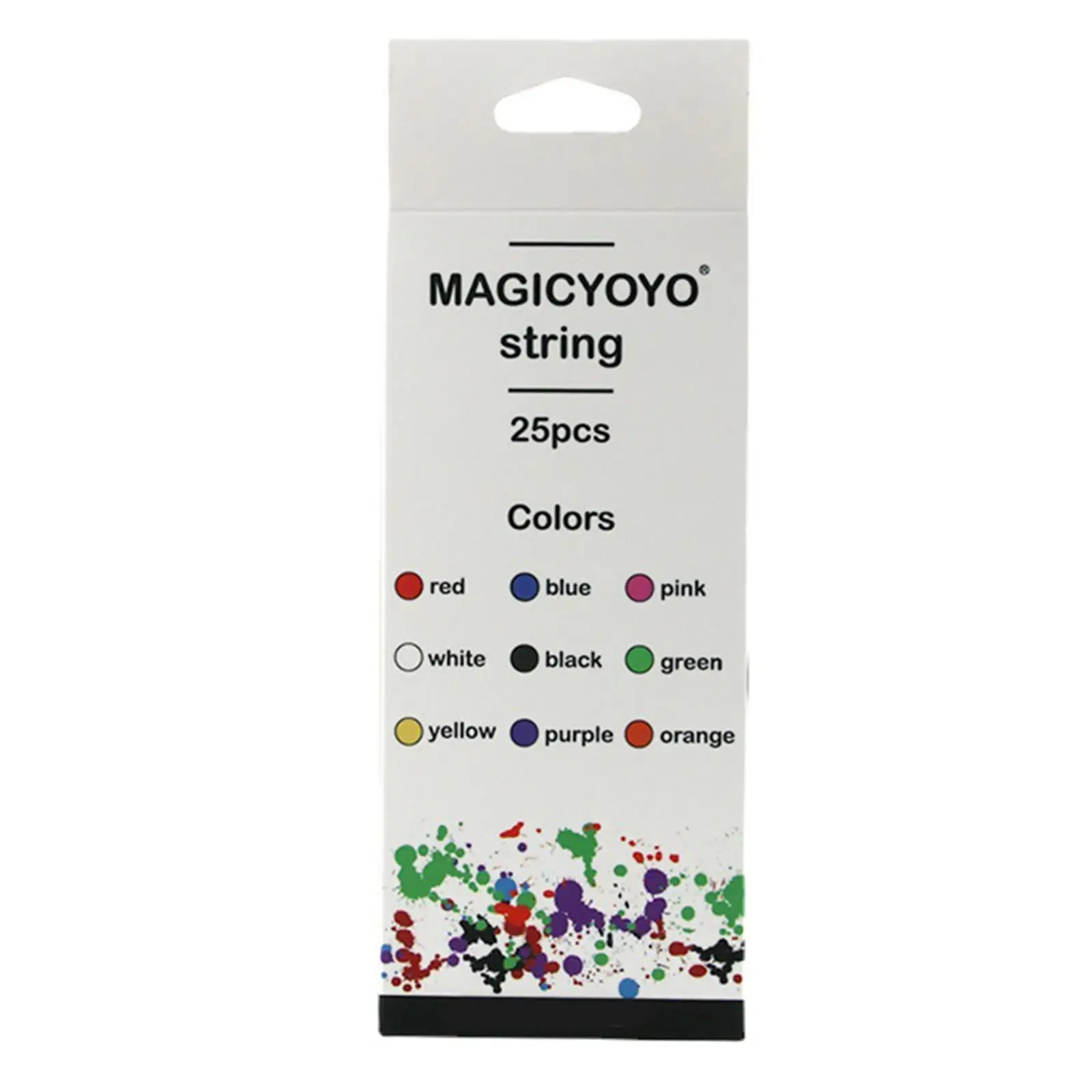 耐久性のあるヨーヨーストリングセット耐摩耗性ポリエステルローププレーヤー用マジックヨーヨートリック初心者アクセサリーキット