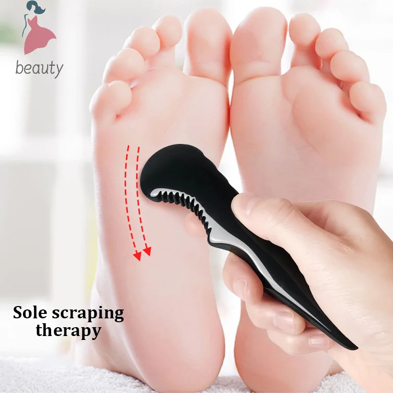 1PCS Hand Held Massage Tool For Soles Of The Feet Unblocking The Meridians Throughout The Body Universal Acupoint Scraping