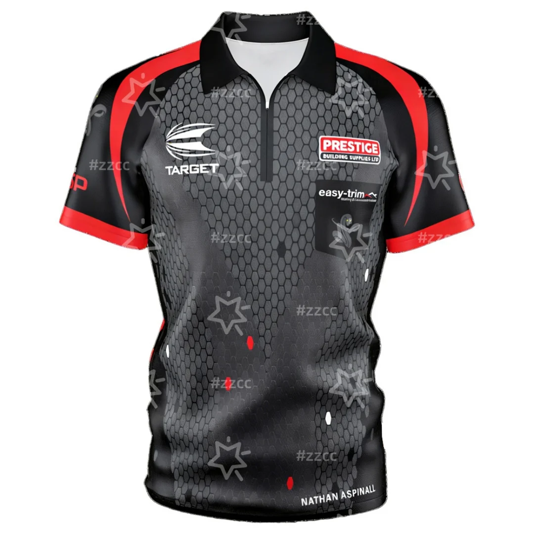 Camiseta de dardos Target 'The Asp' Aspinall versión 2022, camiseta deportiva de secado rápido para hombre, ropa para niños, camiseta Y2k para mujer