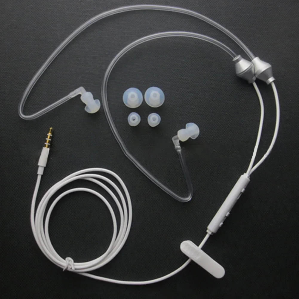 In Ear Earphone Stereo Headset Radiation Proof Earphone Earbud With 3.5mm Plug