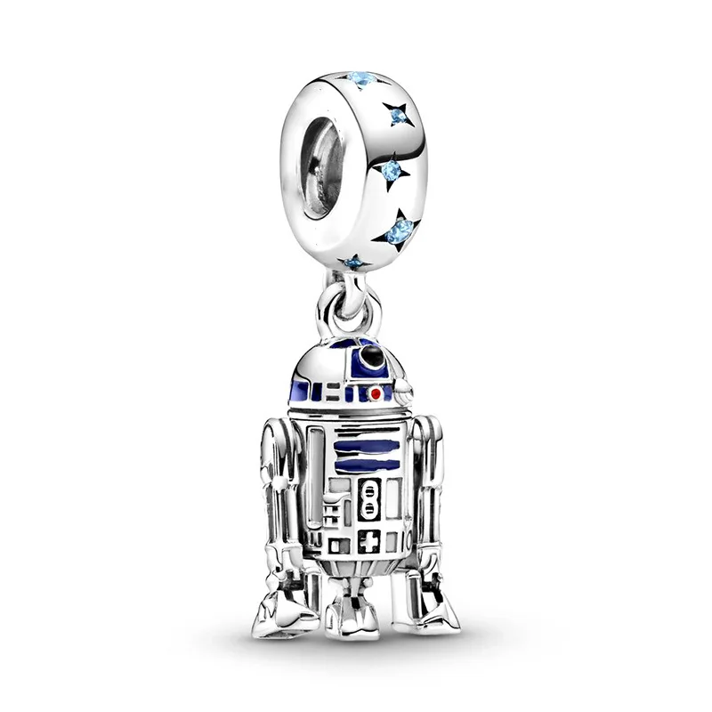 Disney Cartoon 925 Sterling Silver The Mandalorian Collection Charm Fit Original Bracelet Women Jewelry Christmas Gifts