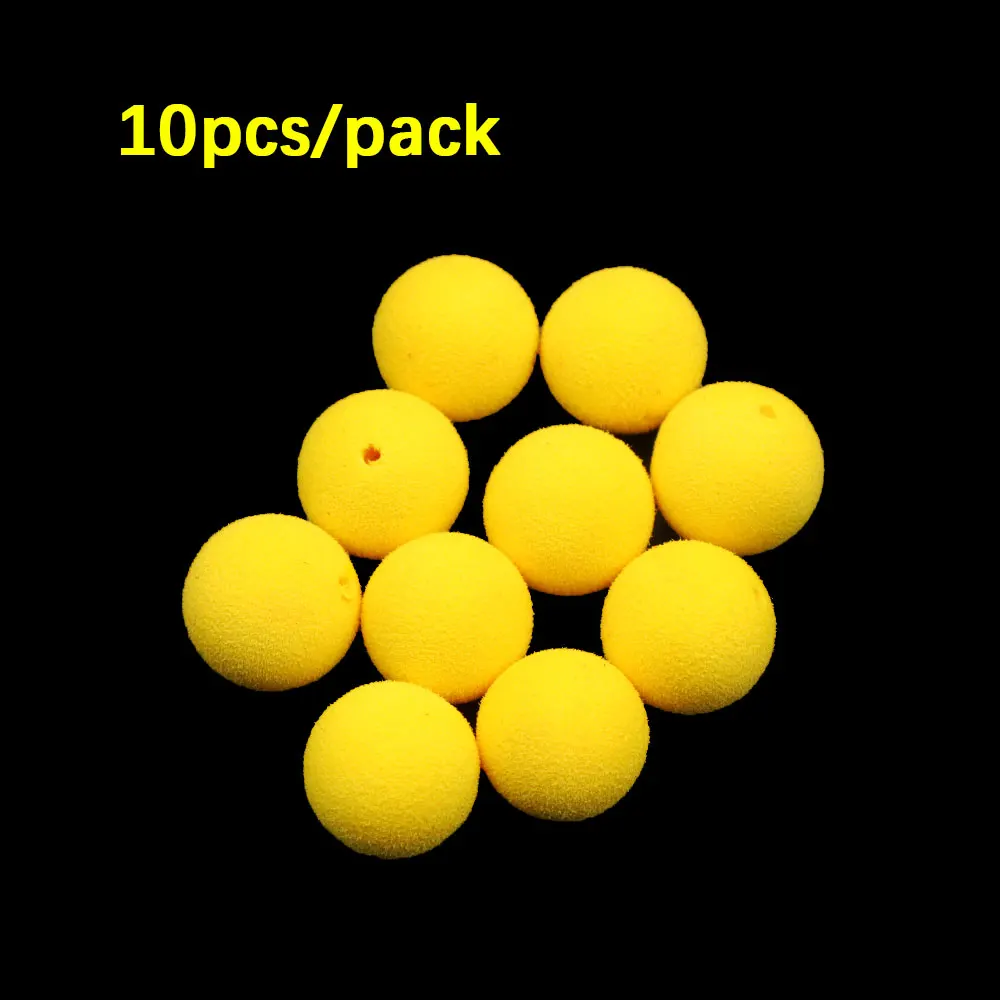 10 قطعة طعم صيد سمك الشبوط Boilie لتجليد الشعر المنبثق العائمة اكسسوارات طريقة الكارب المغذية صيد السمك 17 مللي متر الطفو السحر