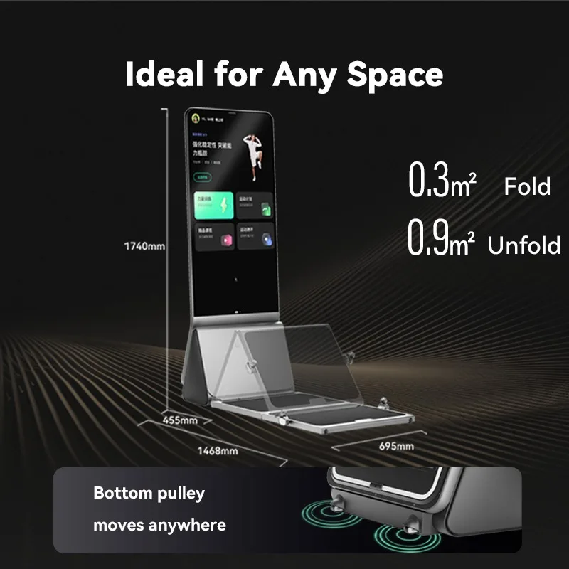 

AI Powered Home Gym Multi-Function Strength Machine - Intelligent Equipment for Body Building & Arms, Home Full-Body Muscle