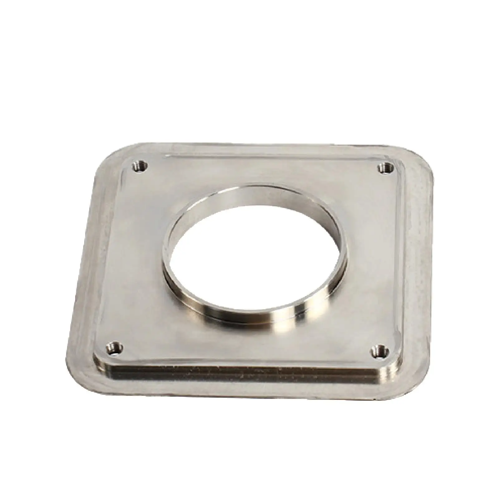 RV Trailer Waste Valve Flange Stainless Steel Sewer Pipe Fitting Replacement Mount for Campers Trailers