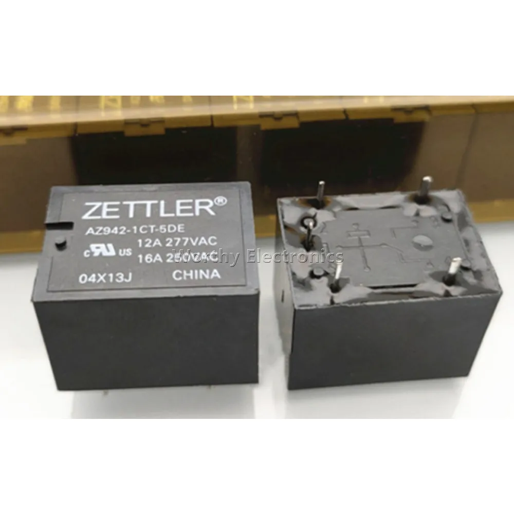 

Бесплатная доставка 10 шт./лот Фотоэлементы ZETTLER 16A 5PIN реле 5VDC 5В