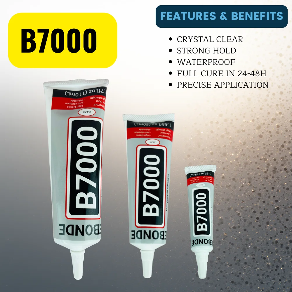 B7000 Contact Phone Repair Adhesive T7000 Frame Battery Cover Glass Repair  Glue 15ML 25ML 50ML 110ML