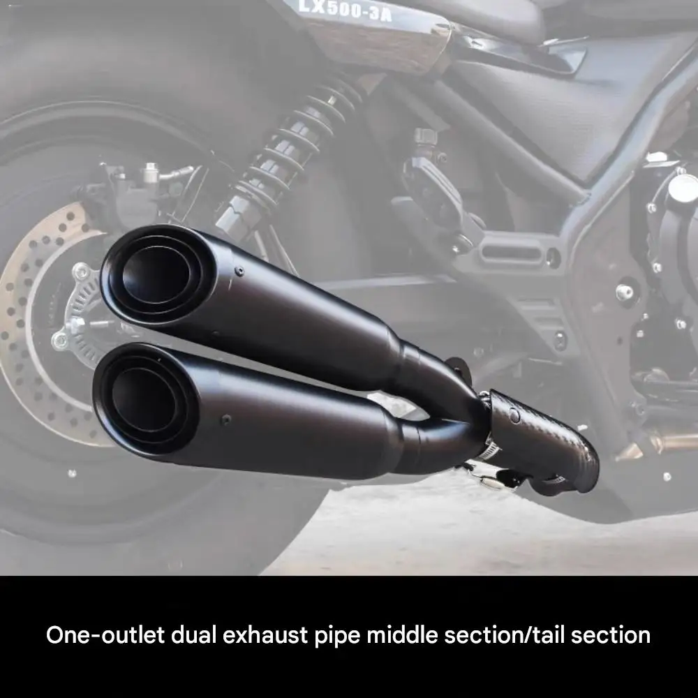 تستخدم لتعديل VOGE CU525 لأنبوب عادم مائل ثنائي الاتجاه VH قسم ذيل أنبوب العادم/عادم القسم الأوسط #6