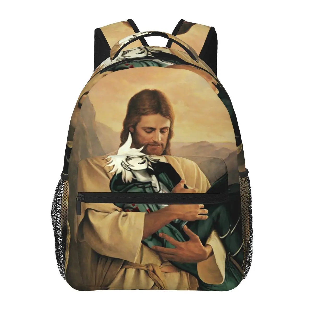 Anime Danganronpa Father And Son Backpacks Boys Girls Bookbag Students School Bags Cartoon Rucksack Shoulder Bag Large Capacity
