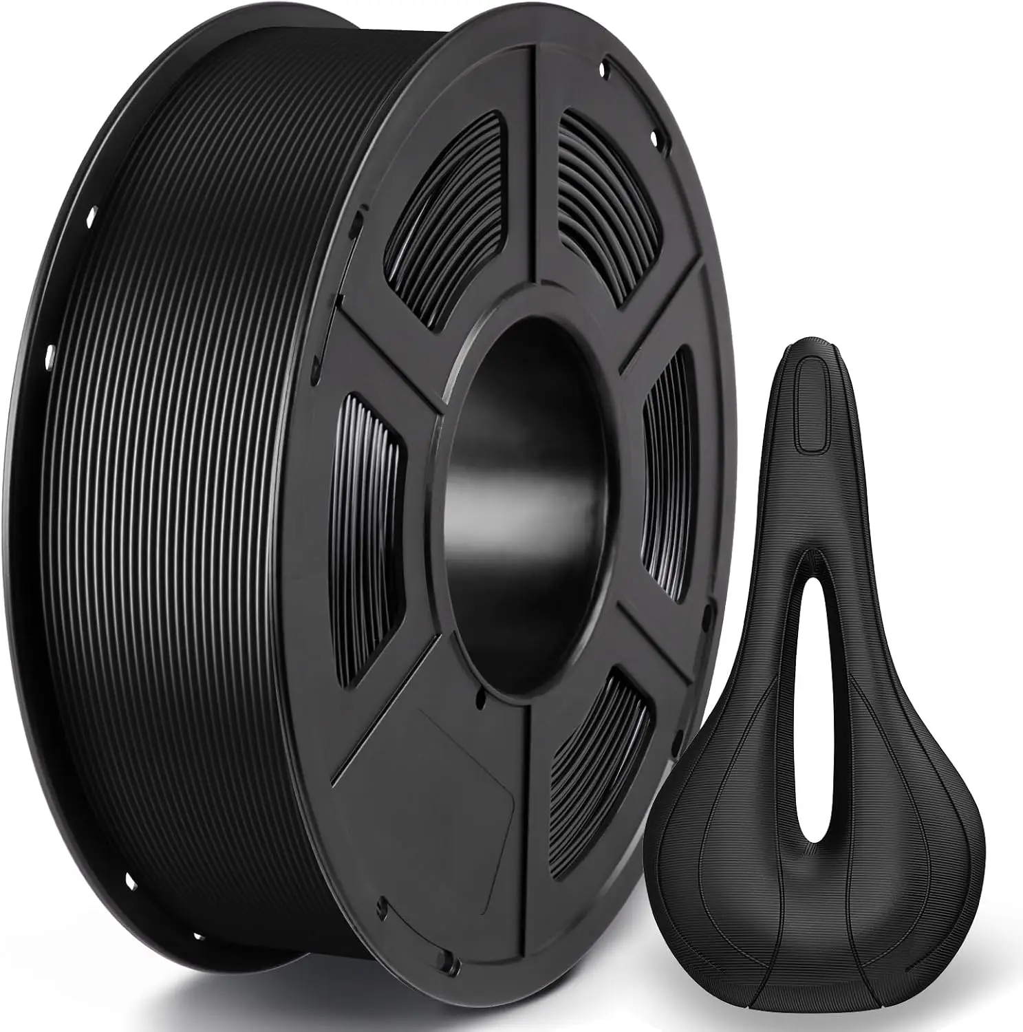 Filajoy3d Tpu 95a Professional 3D Printing Filament, 1.75mm 250g Strong Elasticity, Abrasion Resistance,black