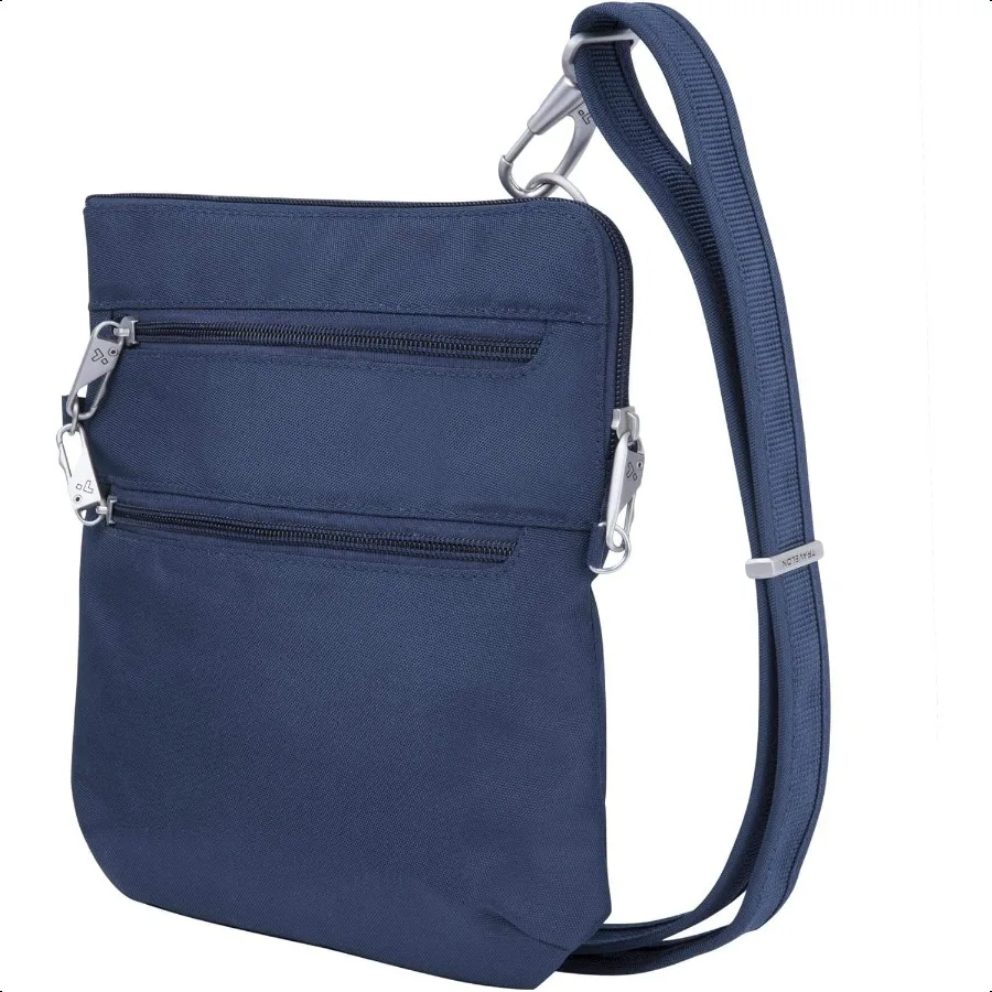 

Travelon Antitheft Classic Slim Double Zip Crossbody